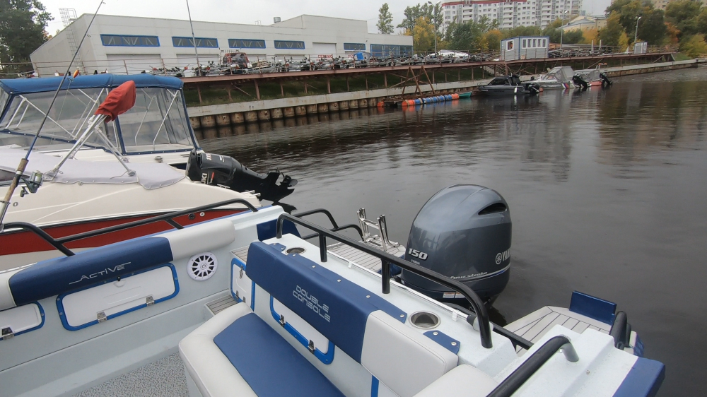 Алюминиевая лодка BERKUT Active DC