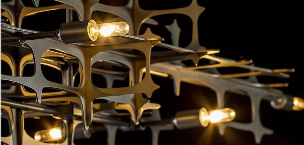 Люстра GRID PENDANT by HUBBARDTON FORGE