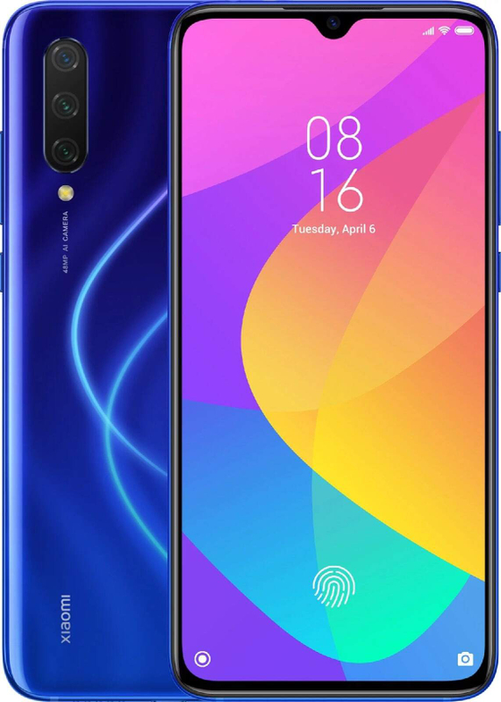 Смартфон Xiaomi Mi 9 Lite Aurora Blue (M1904F3BG), 6.39'' 1080x2