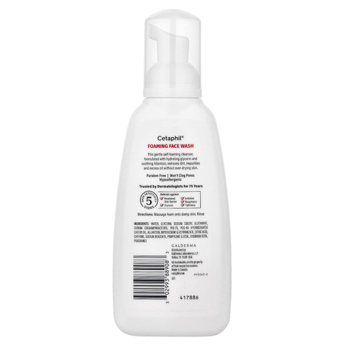 Cetaphil, пенка для умывания, 237 мл (8 жидк. унций)