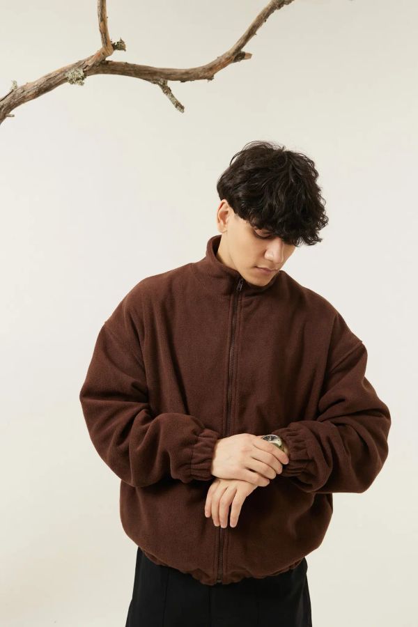 Куртка Флисовая FCF Logo Jacket
vol.2 коричневая - фото 10