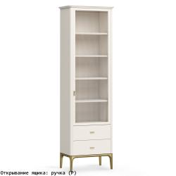 Шкаф книжный малый 2 ящика R Альтэ Pr129RC