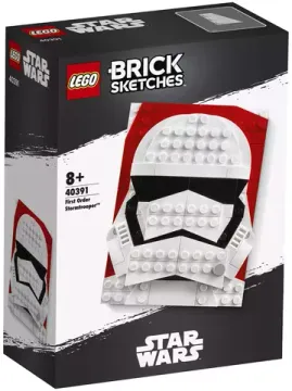 Конструктор LEGO Brick Sketches 40391 Штурмовик Первого ордена