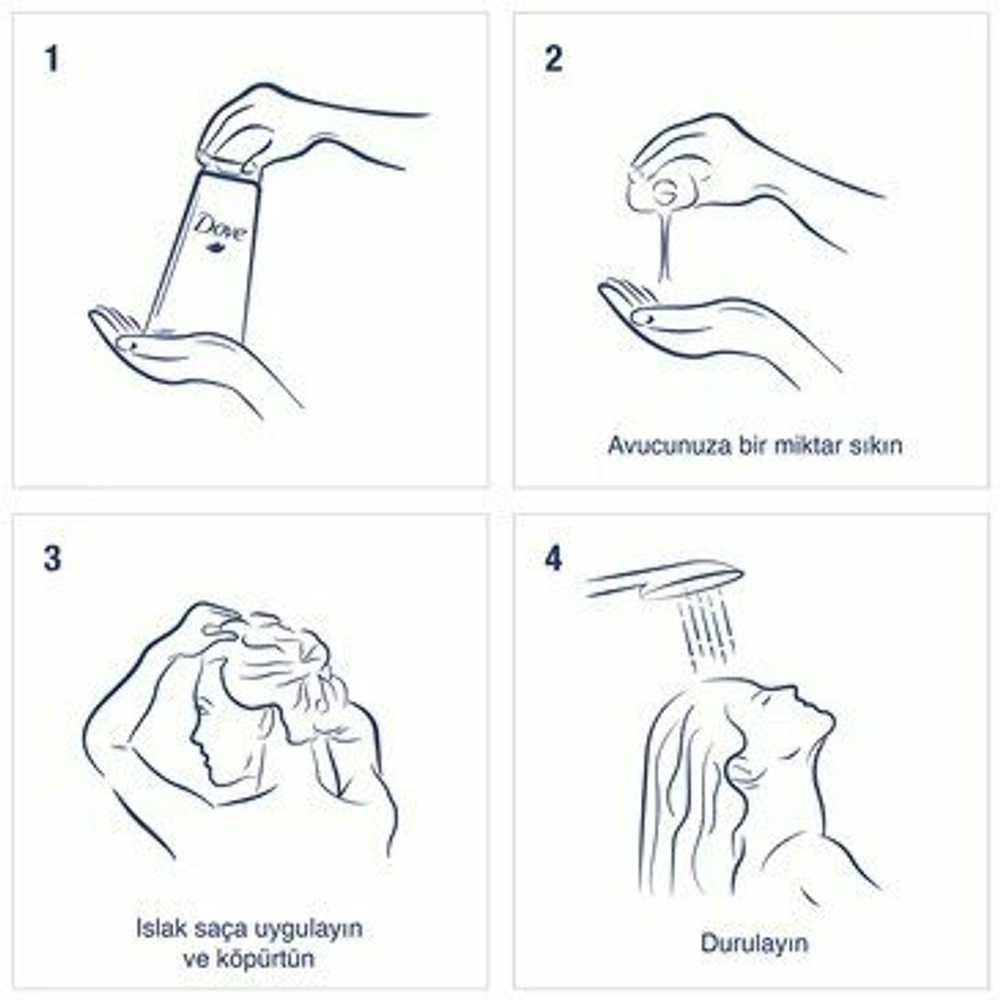 Dove Ultra Care Шампунь против перхоти с алоэ вера 400 мл (Турция)