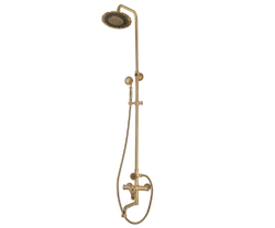 Комплект одноручковый для ванны и душа Bronze de Luxe 10120PF/1