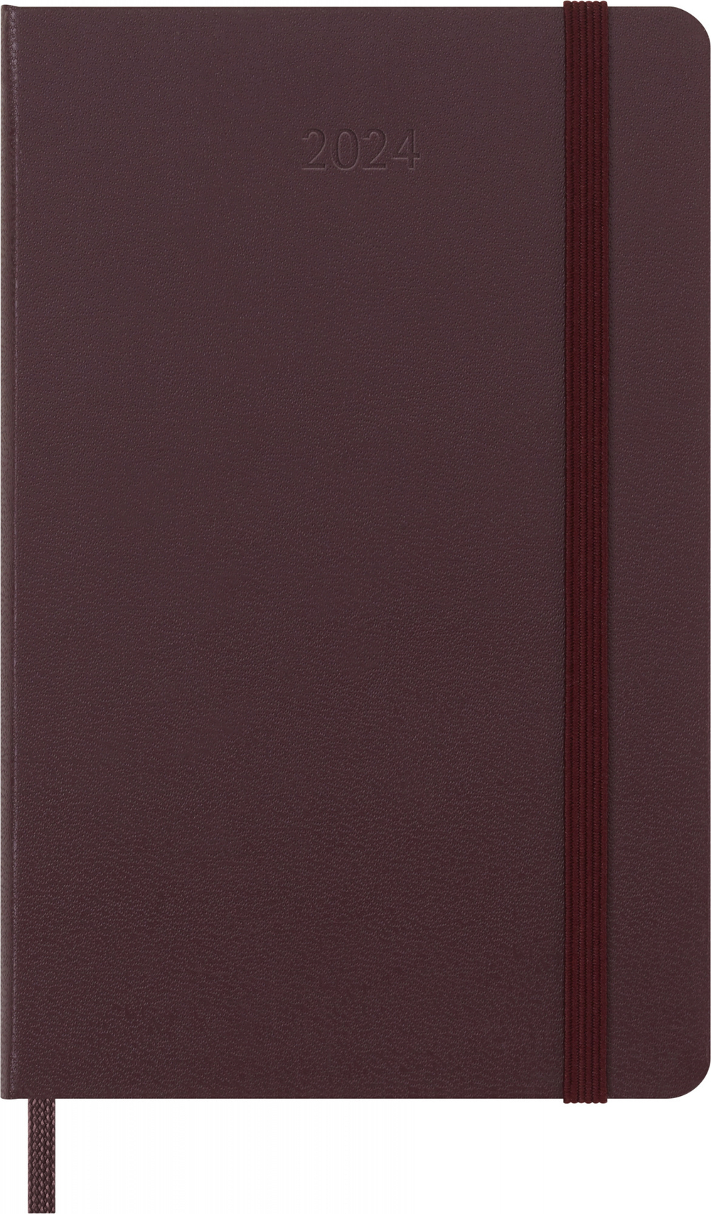 Еженедельник Moleskine Classic WKNT Pocket 90x140мм 144стр линейка бордовый (DHF1012WN2Y24)
