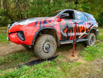 Пороги силовые Toyota Fortuner 2015+ РИФ