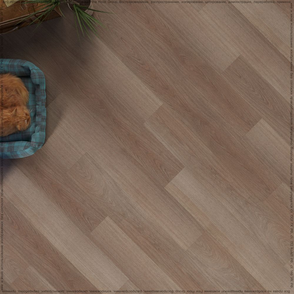Виниловый пол FineFloor Wood FF-1433 Дуб Роан
