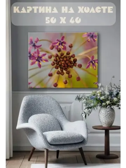 Картина на стену 40 X 50 Цветы