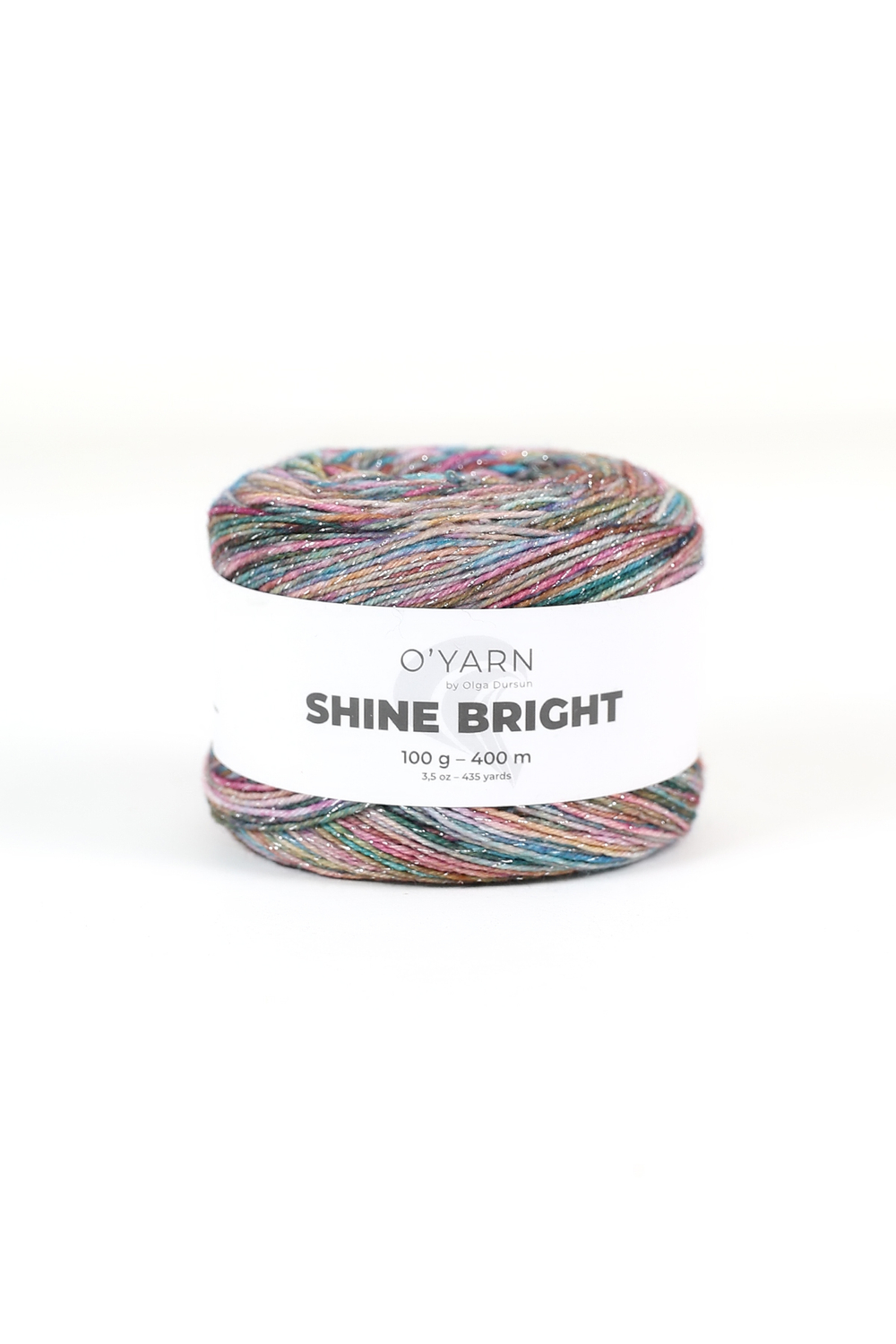 Пряжа O'Yarn SHINE BRIGHT секционная, 500г