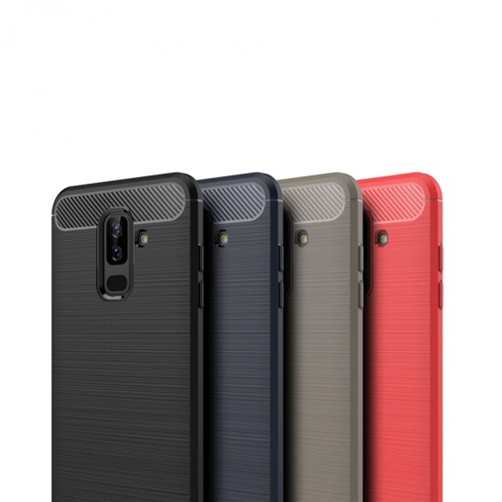 Противоударный чехол для Samsung Galaxy J8 (2018), 009508 Серый