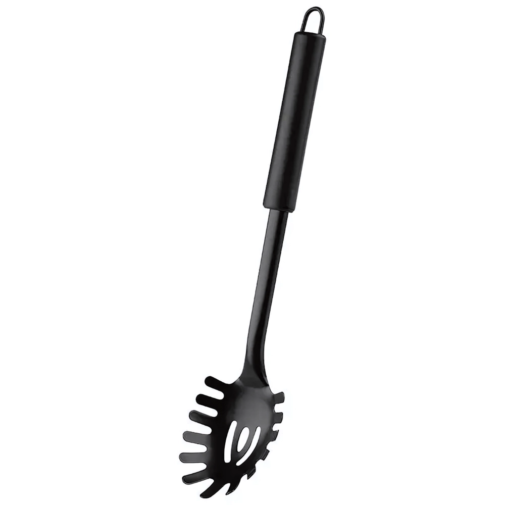Ложка для спагетти CLASSICO NERO из нержавеющей стали, цвет - черный, non-stick