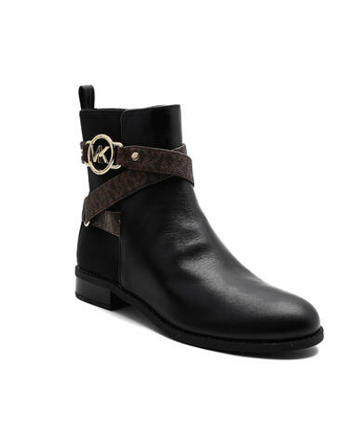 Кожаные ботильоны rory flat Michael Kors - черный(40F2ROFE5L)