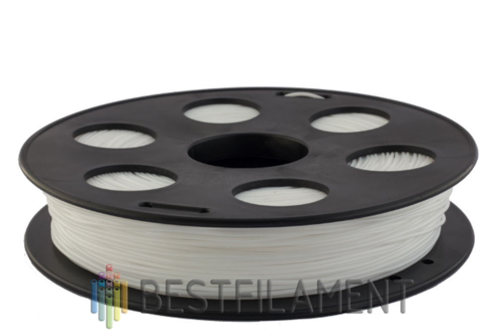 Белый Bflex пластик Bestfilament для 3D-принтеров 0.5 кг (1,75 мм)
