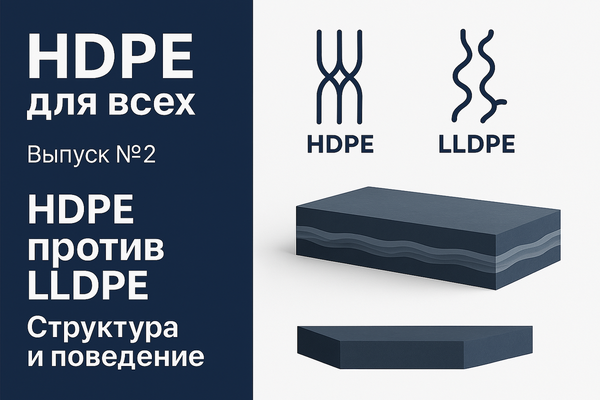 HDPE для всех. Выпуск № 2 - HDPE против LLDPE: как структура определяет поведение геомембраны HDPE для всех. Выпуск № 2 - HDPE против LLDPE: как структура определяет поведение геомембраны