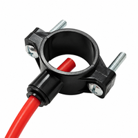 Фитинг хомут DS-1 канализационный 3/8"(f)