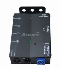Anzhee DMX Splitter 4 оптический 4-канальный сплиттер