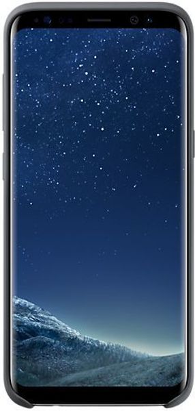 Клип-кейс Samsung Silicone Cover для Galaxy S8 (Черный)