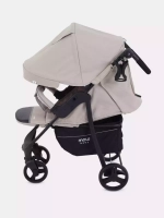 Коляска детская MOWBaby "CROSS" RA080 Silver