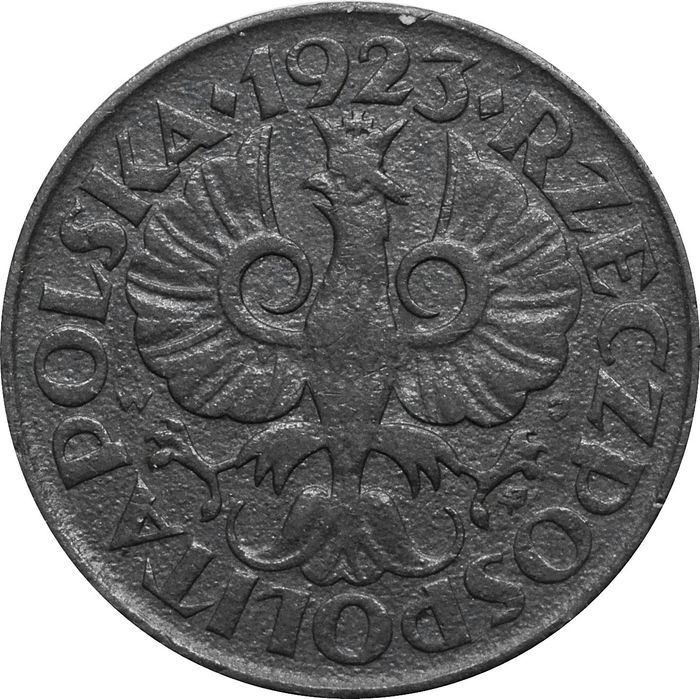 10 грошей 1923 Польша (цинк)
