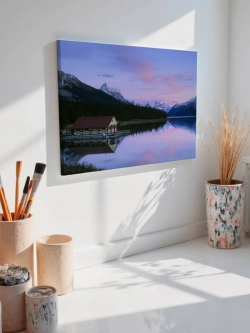 Картина на стену 40 X 50 Горное озеро