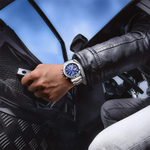 FEIKE Quartz Movement Steel Strap Watch Men"s Watches Blue Dial