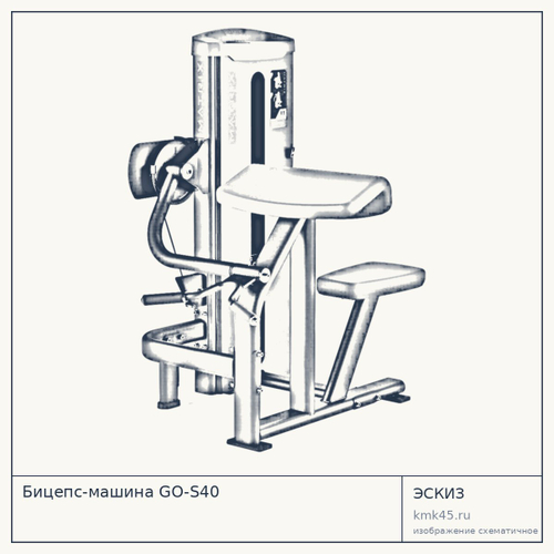 Бицепс-машина GO-S40 — от 235 000 ₽