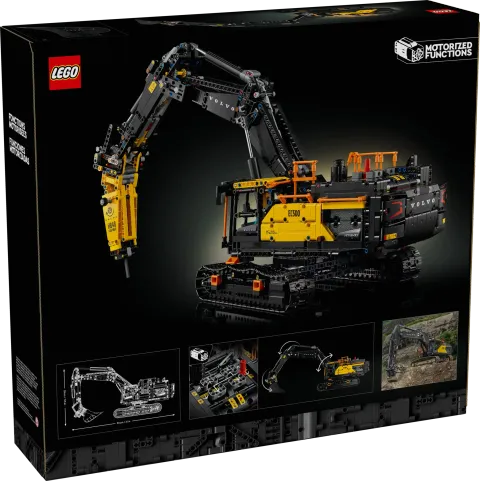 Конструктор LEGO Technic 42215 Гибридный экскаватор Volvo EC500