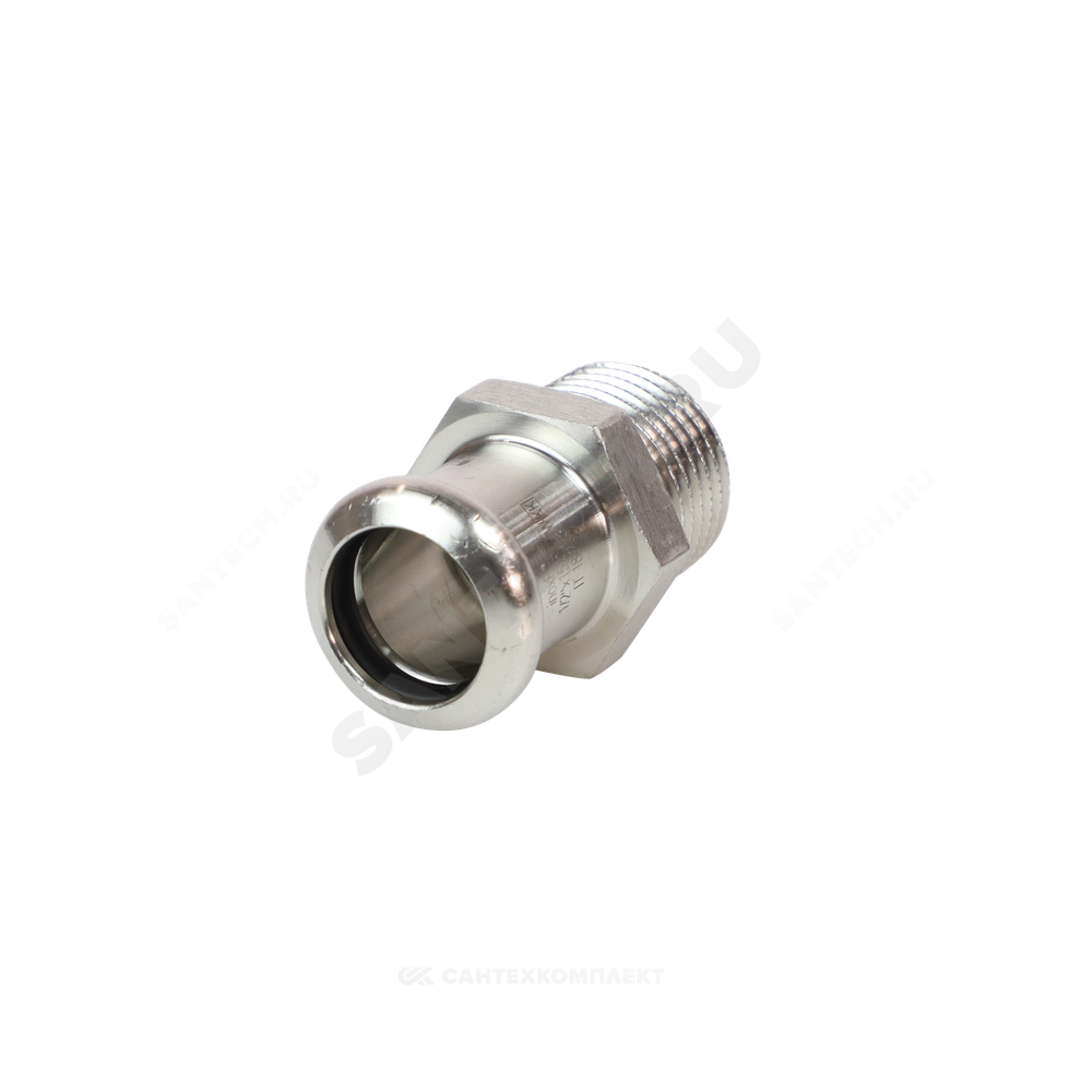 Муфта сталь нерж AISI 316L Дн 18х3/4" Ру16 пресс/НР Inoxpres RM 187304018
