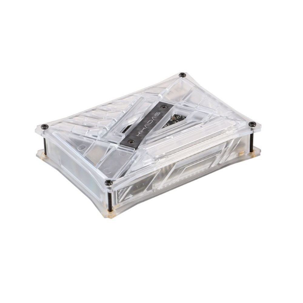 Корпус Khadas DIY Case Transparent, with heavy metal plate, KCS-T-001 Корпус Khadas DIY Case Transparent, with heavy metal plate, KCS-T-001