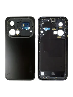Задняя крышка для Nothing Phone (4a) Pro без стекла камеры, черная (Black)