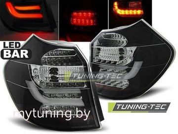 Задние фонари Bmw 1 E81/E87 black led bar