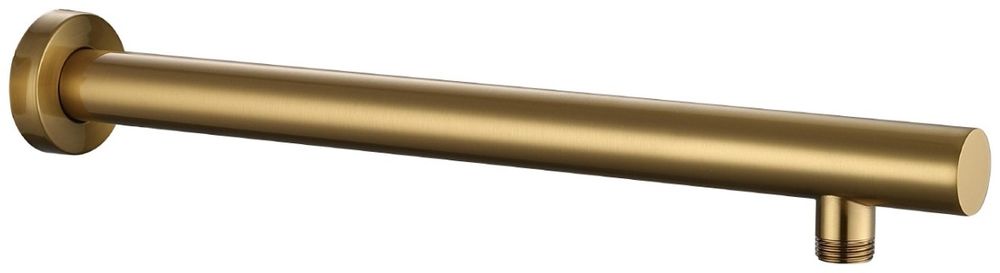 Душевой кронштейн 400mm Bravat матовое золото (D323RBG-ENG)