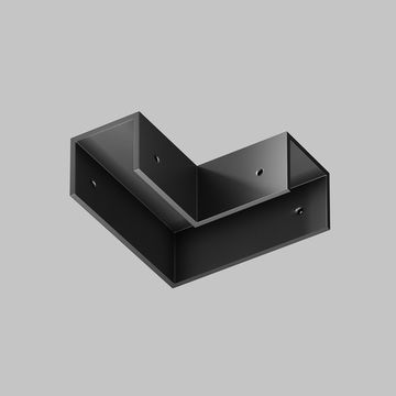 Коннектор угловой для трекового профиля O-TR001-AC90 чёрный Elasity IP Outdoor Maytoni