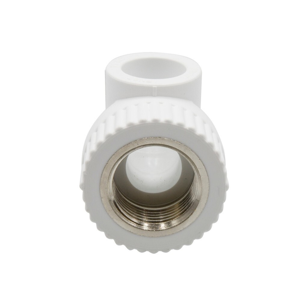 Уголок комб. вн 20х3/4'' EVER® БЕЛЫЙ (Россия)