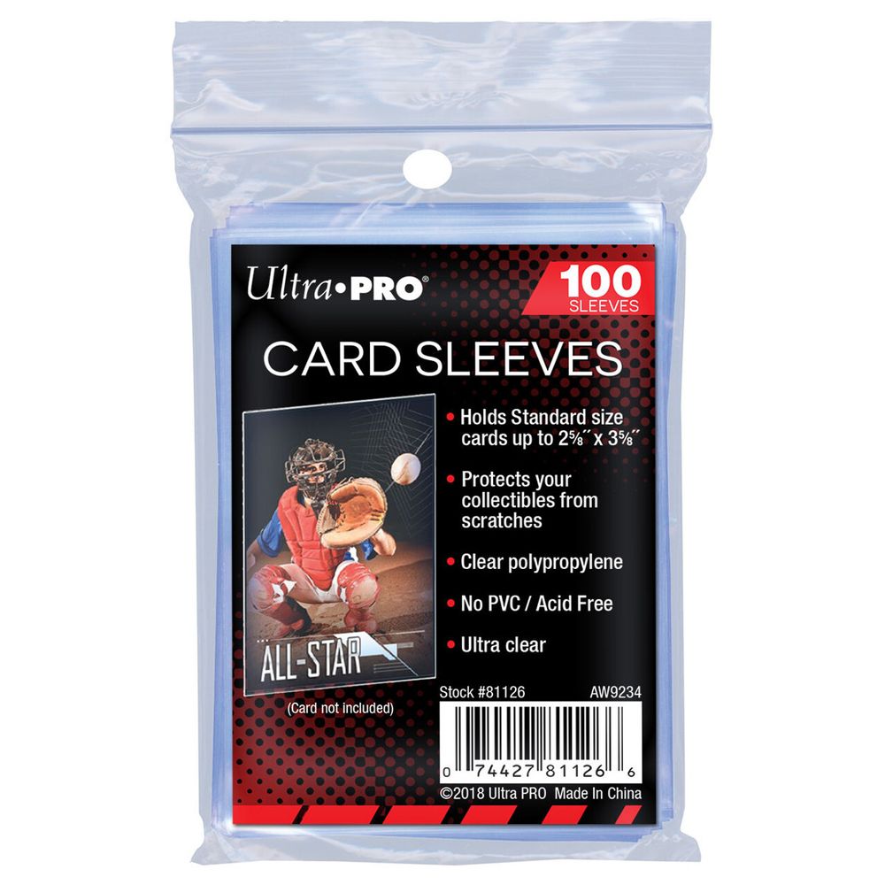Ultra Pro - Мягкие прозрачные протекторы Regular Soft Card Sleeves для карт стандартного размера
