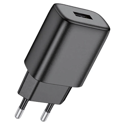 Зарядное устройство HOCO C134A 2.4A USB Black