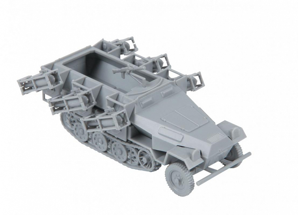 Немецкий бронетранспортер СД.КФЗ.251/1 АУСФ (SD.KFZ. 251/1 AUSF).B "Ханомаг" с пусковыми установками