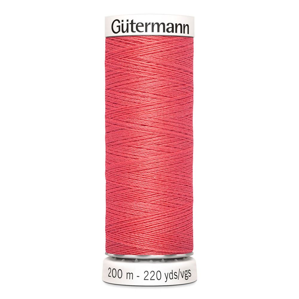 Нитки универсальные Gutermann Sew-all 100 (200 метров), 5 кат. | 927 коралл