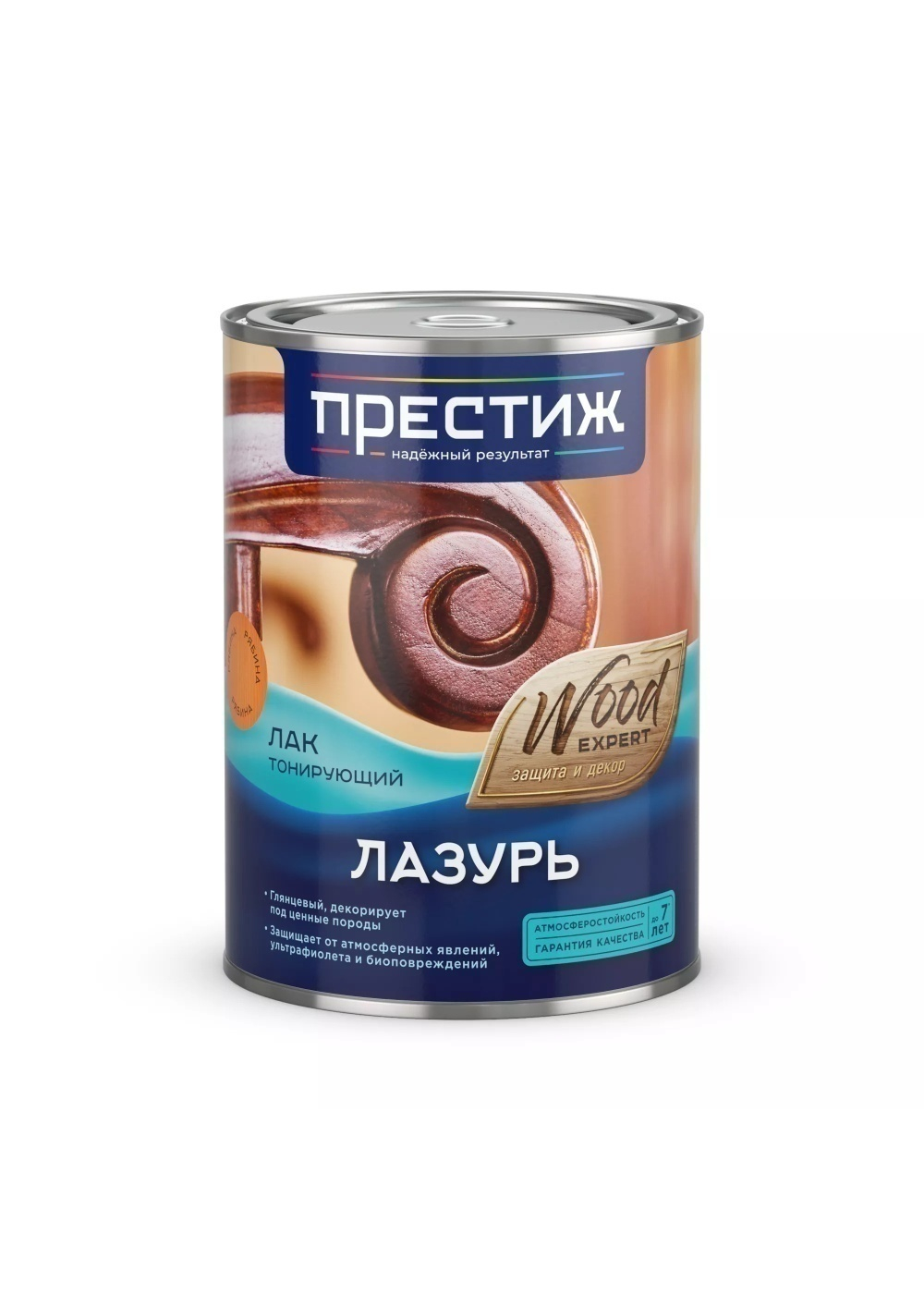 Набор Лак Лазурь, орех 0,9 л 2 шт