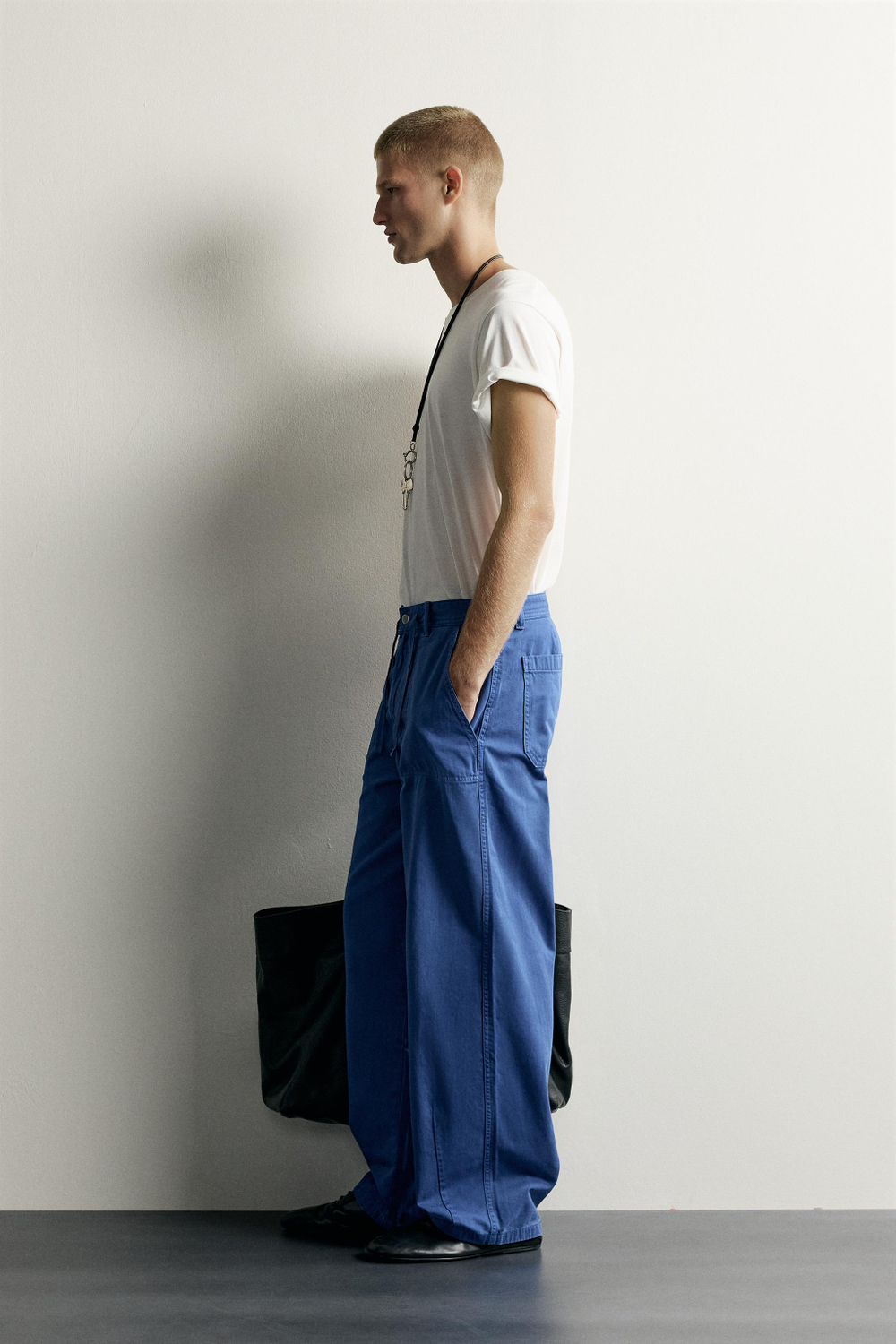 БРЮКИ RELAXED STRAIGHT FIT — ZARA