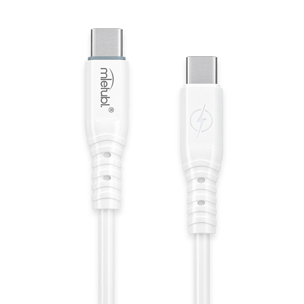 Кабель Mietubl MTB-DCTTPD02 Type-C-Type-C PD30W 3A 1м Silicone White