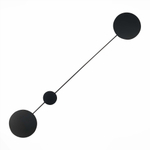 Светильник светодиодный, черный, TONDO, LED, 5