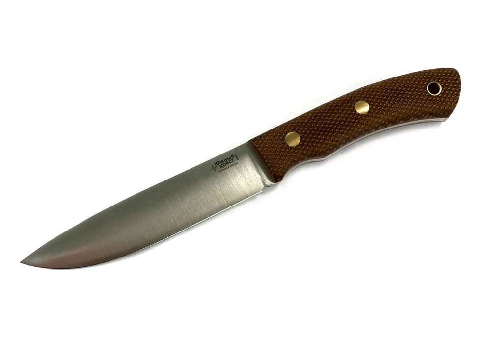 Нож Praiter, N690 конв., микарта койот, 246.2150