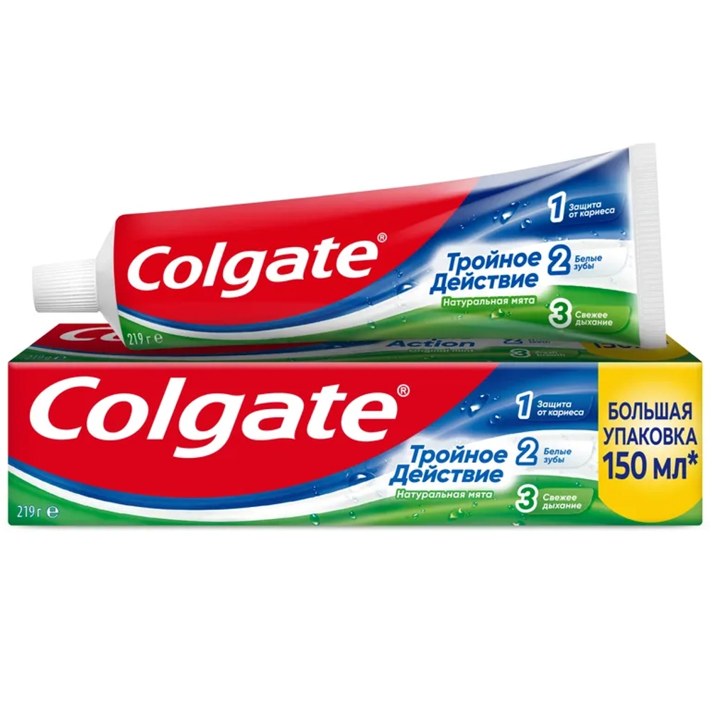 Colgate Зубная паста Тройное действие 100мл