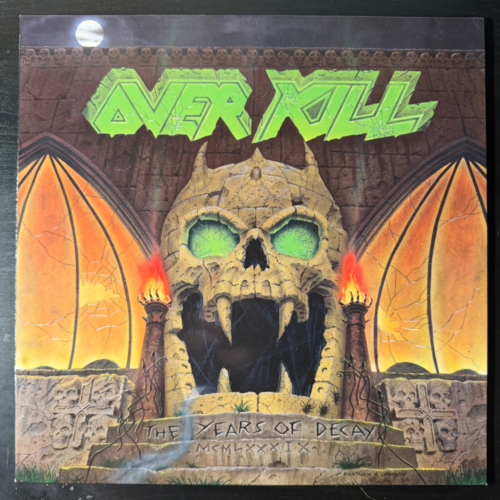 Overkill ‎– The Years Of Decay (Германия 1989г.)