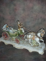 Статуэтка. Фарфор. Аллея влюблённых. Capodimonte. Италия