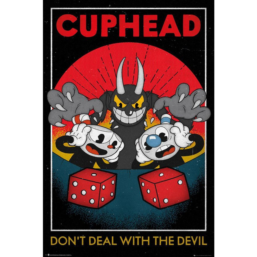 Лицензионный постер "CUPHEAD Craps"  - №237