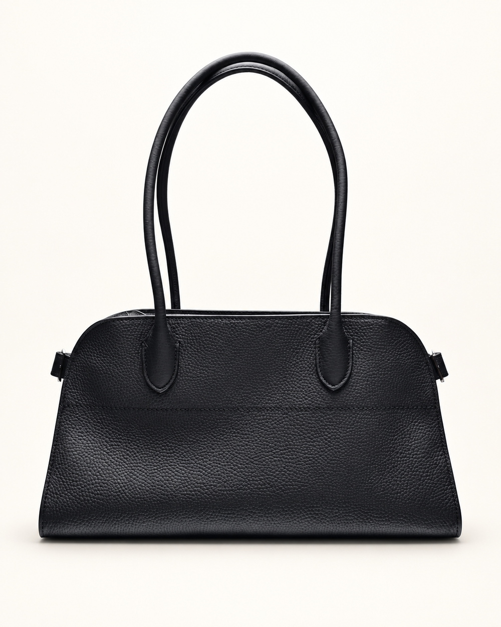 Женская сумка The Row Margaux Shoulder 12 — чёрная