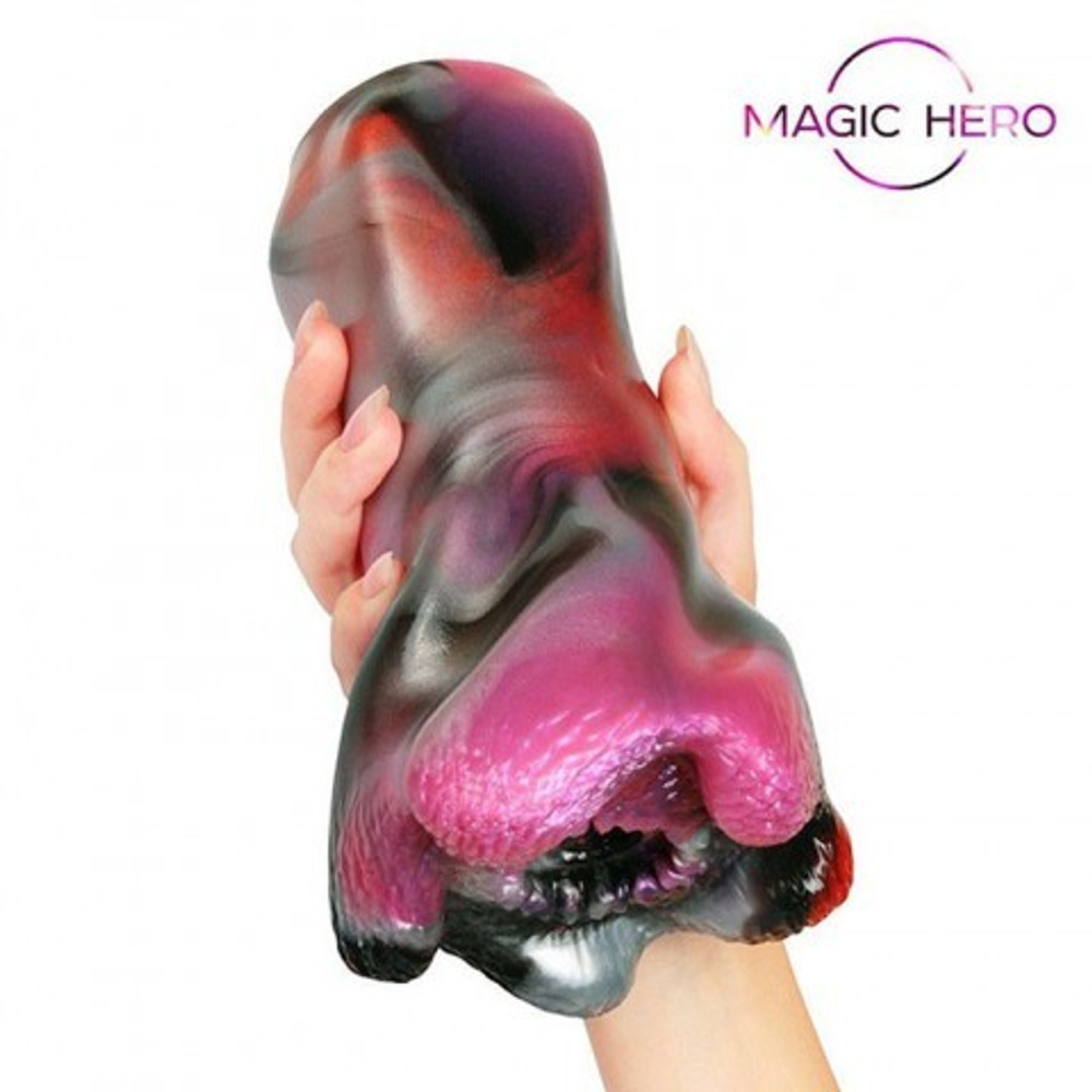 Мастурбатор Magic hero разноцветный (21 см)
